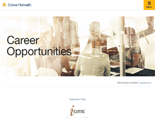 Tablet Screenshot of careers-crowehorwath.icims.com