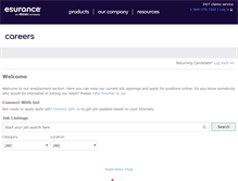 Tablet Screenshot of jobs-esurance.icims.com