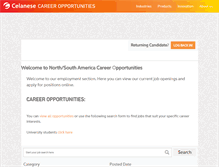 Tablet Screenshot of career-celanese.icims.com