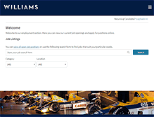 Tablet Screenshot of jobs-williamsf1.icims.com