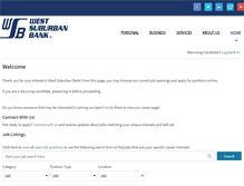 Tablet Screenshot of careers-westsuburbanbank.icims.com