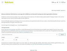Tablet Screenshot of careers-ketchum.icims.com