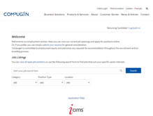 Tablet Screenshot of careers-compugen.icims.com