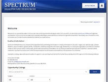 Tablet Screenshot of jobs1-spectrumhealthcare.icims.com