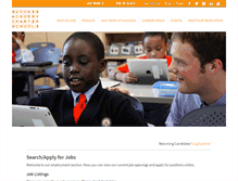 Tablet Screenshot of careers-successcharters.icims.com
