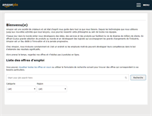Tablet Screenshot of fr-amazon.icims.com