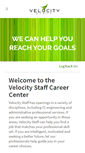 Mobile Screenshot of jobs-velocitystaff.icims.com