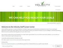 Tablet Screenshot of jobs-velocitystaff.icims.com