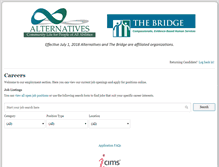 Tablet Screenshot of careers-thebridgecm.icims.com